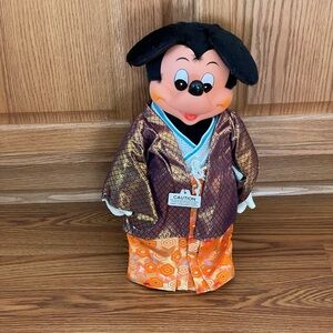 Vintage Mickey Mouse Wearing Kimono Japan Expo